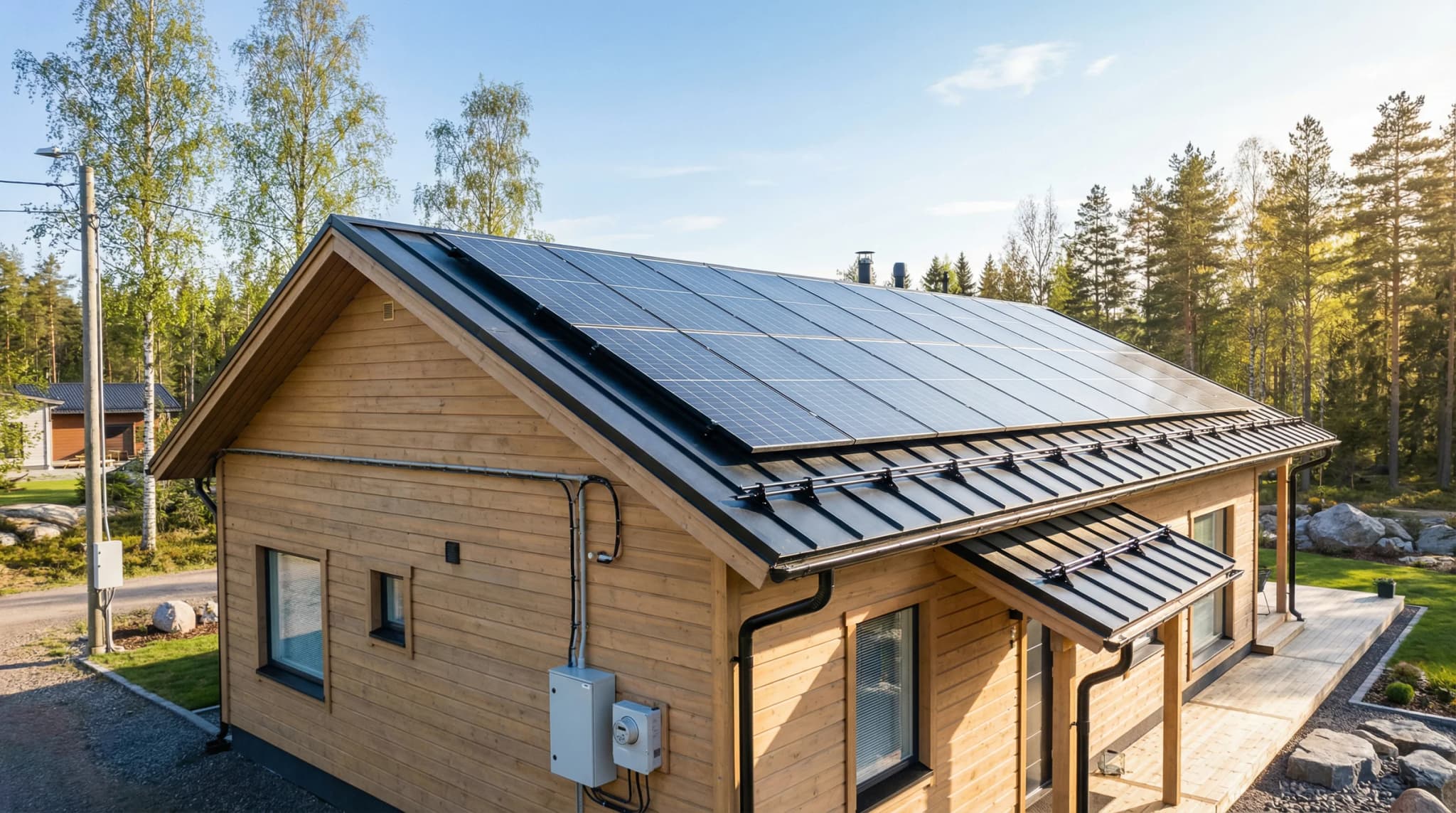 Aurinkosähkön myyminen verkkoon – näin se toimii	