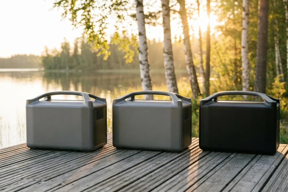 Kannettava virta-asema mökille 2026 – EcoFlow, Bluetti vai Anker?