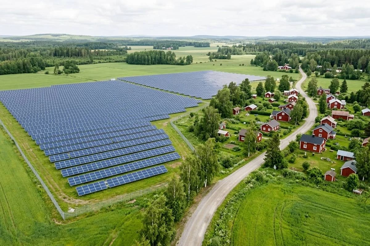 Aurinkopuisto naapuriin 2026 – valitusoikeus, välke ja talon arvo