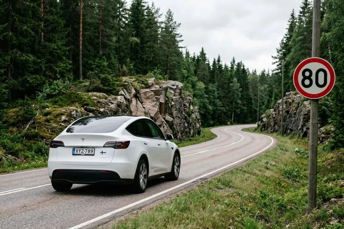 Tesla FSD Suomessa 2026 – 6 500 autoa odottaa Traficomin päätöstä