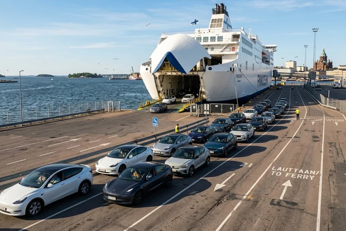 Sähköauto laivaan 2026 – saako ladata? Viking, Tallink, Finnlines