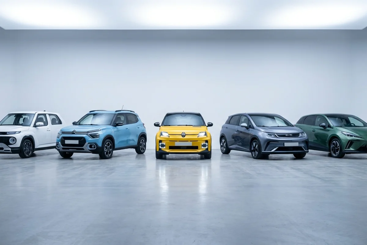 Sähköauto alle 30 000 € 2026 – 5 mallin vertailu ja voittaja