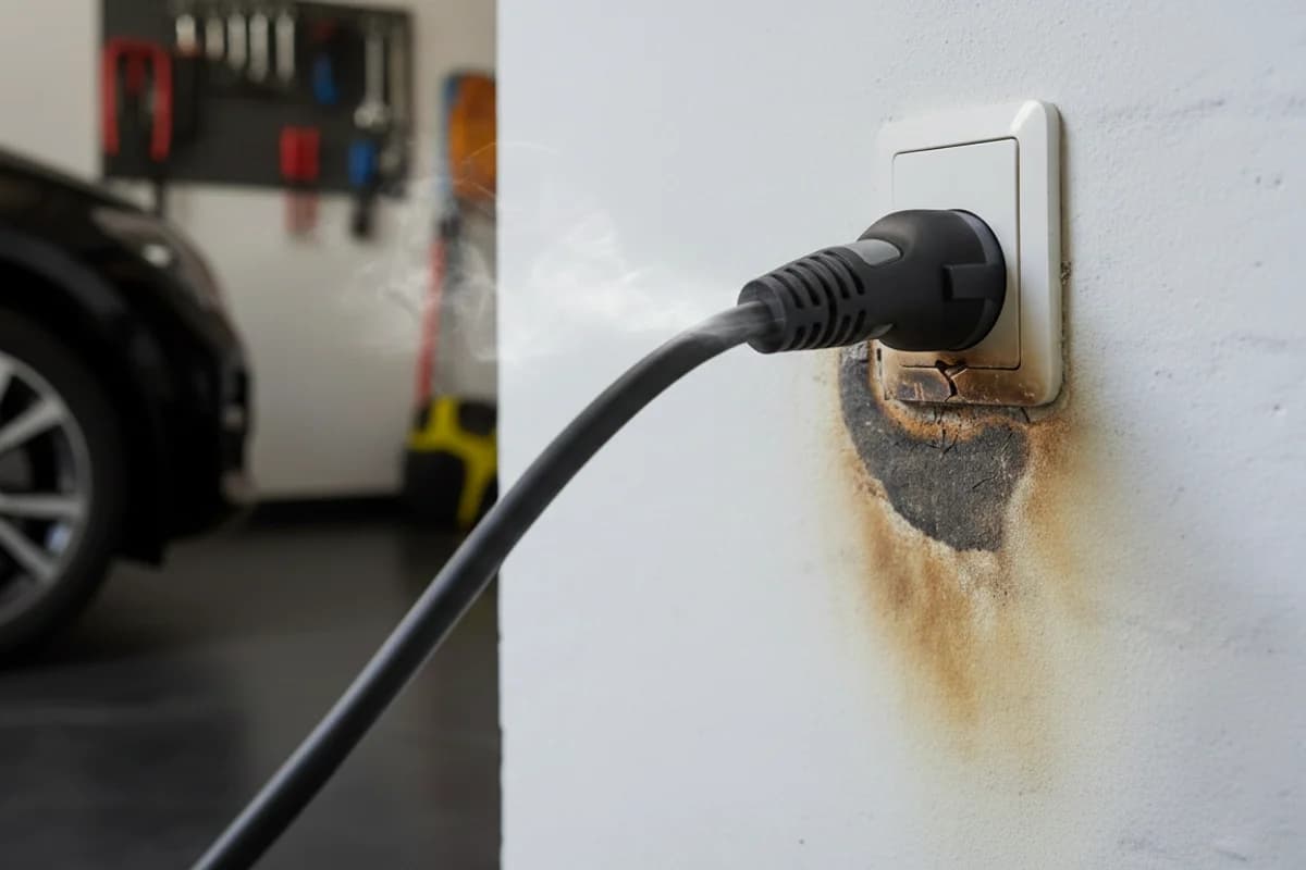 Sähköauton lataus lämmitystolpasta turvallisesti 2026