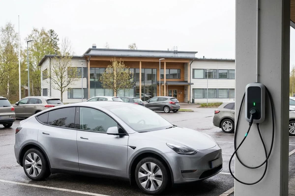 Sähköauton latausetu 2026 – 30 €/kk vai kWh-laskutus työpaikalla?