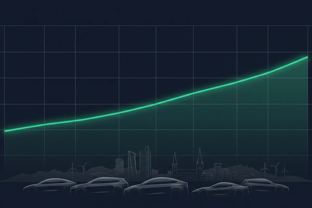 Joka toinen uusi auto sähköinen – BEV-osuus 49 % huhtikuussa 2026