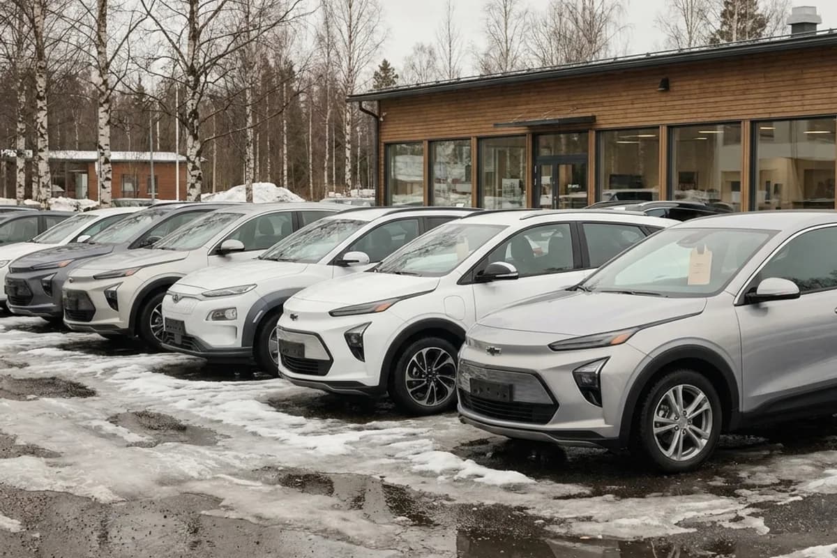 Sähköauton arvonalenema 2026 – mikä malli pitää arvonsa parhaiten